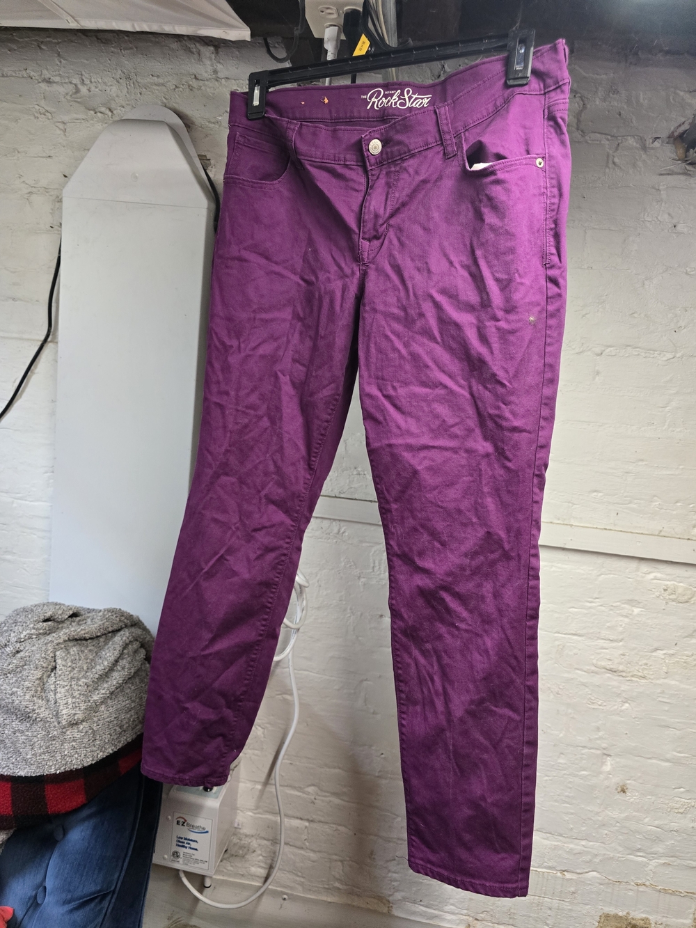 Old Navy The Rockstar Skinny Jeans Purple Size 16 Stretch